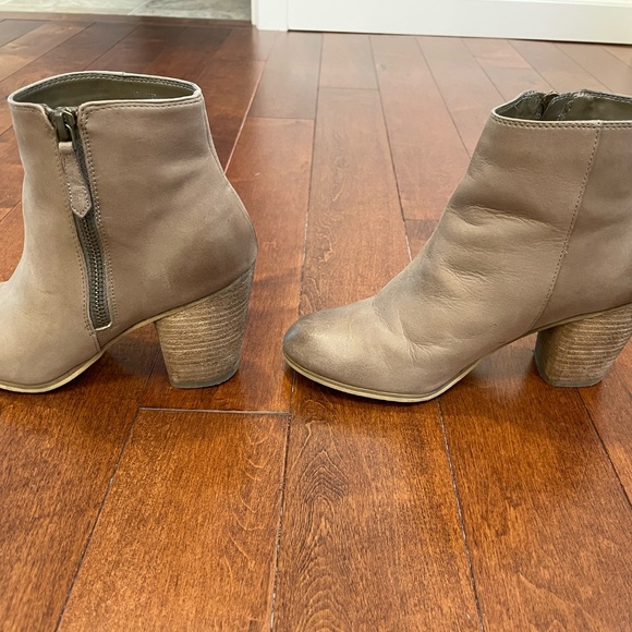 Tan Ankle Booties - Picture 6 of 9